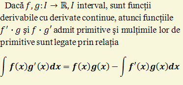 Integrarea prin parti
